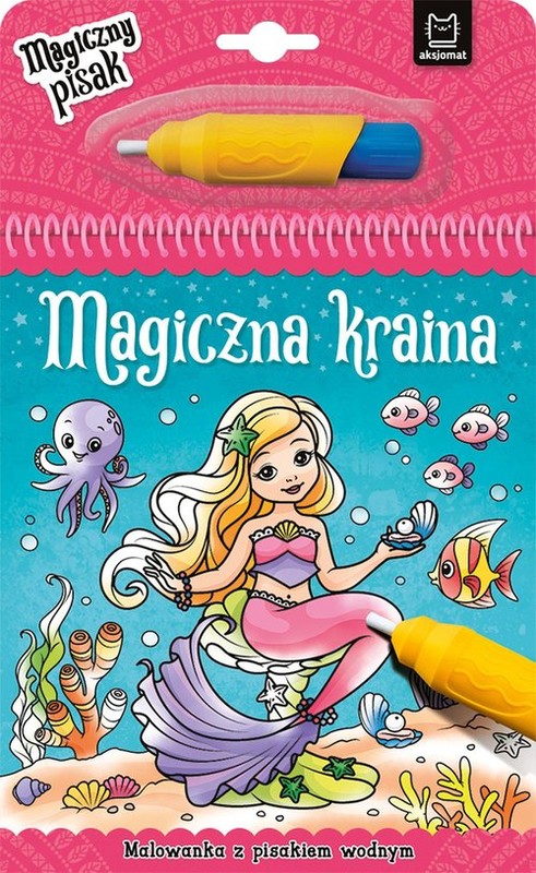 okładka Magiczna kraina Malowanka z pisakiem wodnym książka