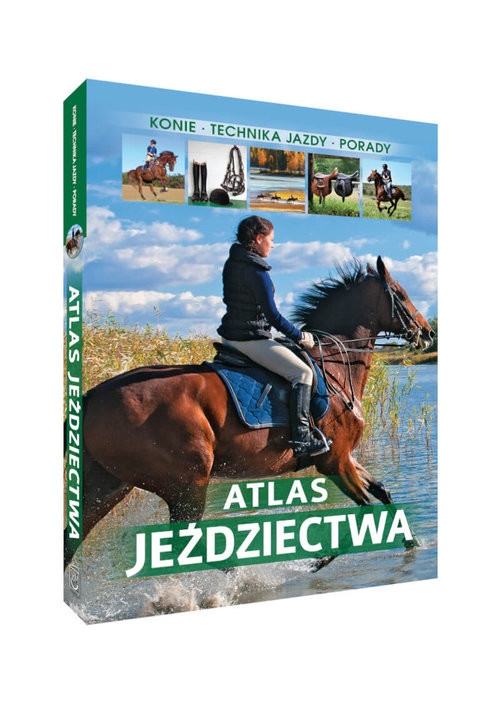 okładka Atlas jeździectwa książka | Bojarczuk Jagoda