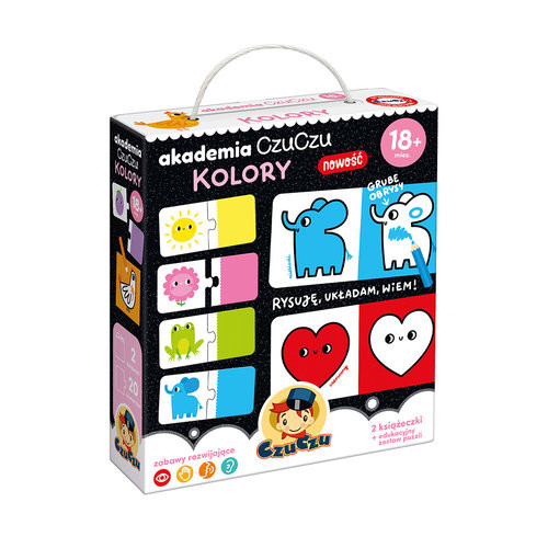 okładka Akademia CzuCzu Kolory książka
