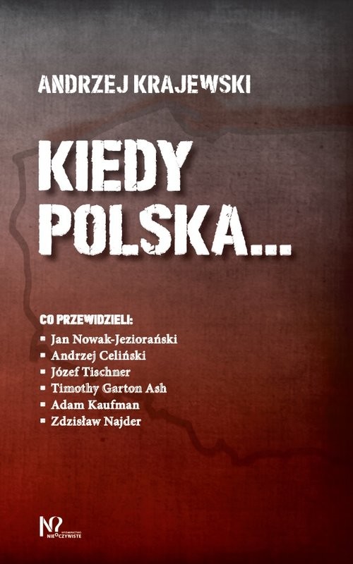 okładka Kiedy Polska... książka | Andrzej Krajewski