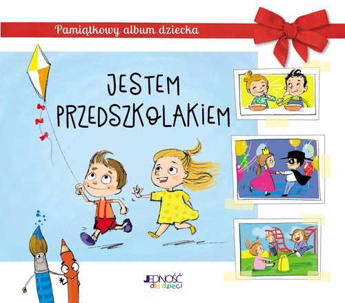 okładka Jestem przedszkolakiem Pamiątkowy album dziecka książka | Oliwia Dulęba