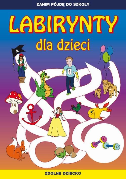 okładka Labirynty dla dzieci ebook | pdf | Tina Zakierska