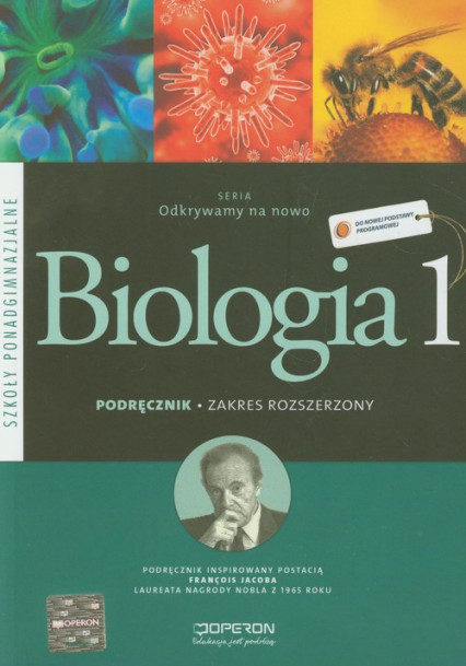 okładka Biologia 1 Podręcznik Zakres rozszerzony książka | Dawid Kaczmarek, Marek Pengal