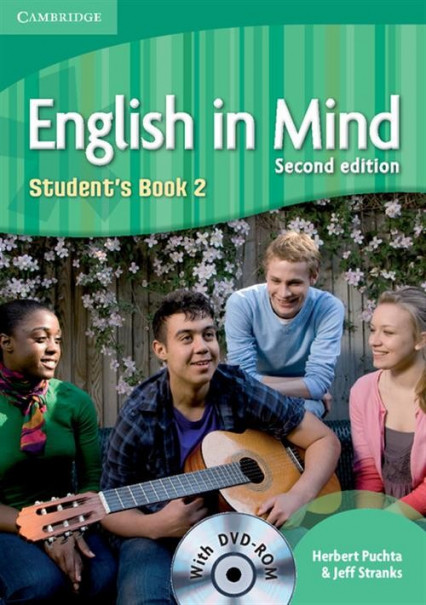 okładka English in Mind 2 Student's Book + DVD książka | Herbert Puchta, Jeff Stranks