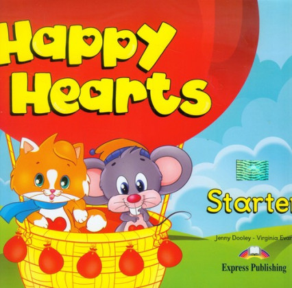 okładka Happy Hearts Starter Pack + CD +DVD książka | Jenny Dooley, Virginia Evans