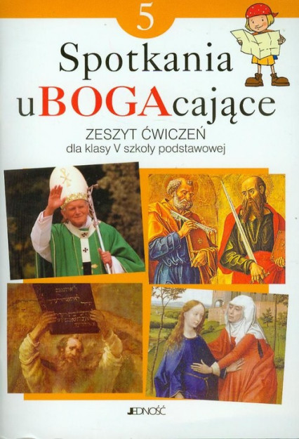 okładka Spotkania uBOGAcające 5 Zeszyt ćwiczeń Szkoła podstawowa książka | Elżbieta Kondrak, Ewelina Parszewska, Jolanta Konat