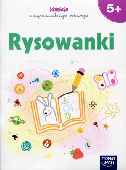 okładka Rysowanki 5+ Kolekcja indywidualnego rozwoju książka