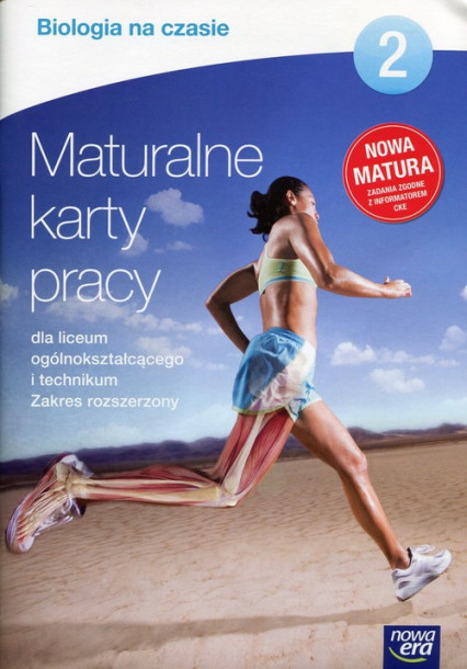 okładka Biologia na czasie 2 Maturalne karty pracy Zakres rozszerzony Szkoła ponadgimnazjalna książka | Kąkol PiotrTadeusz, Alina Nowakowska, Jacek Pawłowski
