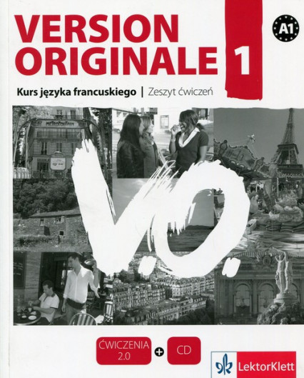 okładka Version Originale 1 Kurs języka francuskiego Zeszyt ćwiczeń Szkoła ponadgimnazjalna książka