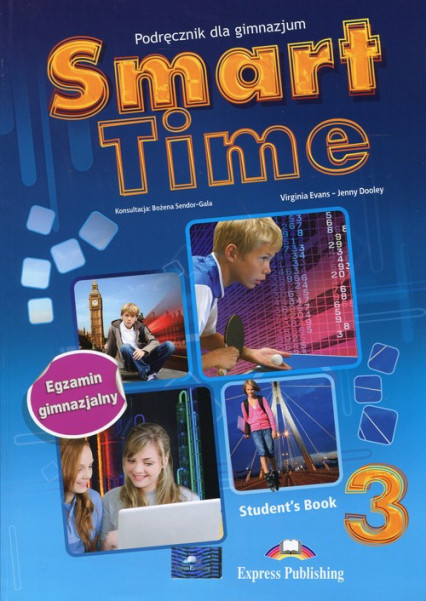 okładka Smart Time 3 Student's Book + eBook Gimnazjum książka | Virginia Evans, Jenny Dooley