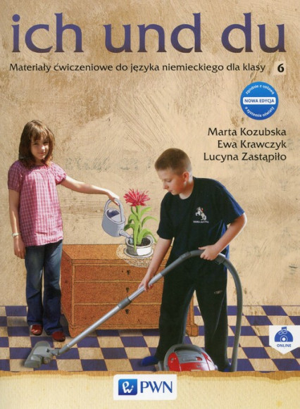 okładka ich und du 6 Materiały ćwiczeniowe Szkoła podstawowa książka | Marta Kozubska, Ewa Krawczyk, Lucyna Zastapiło