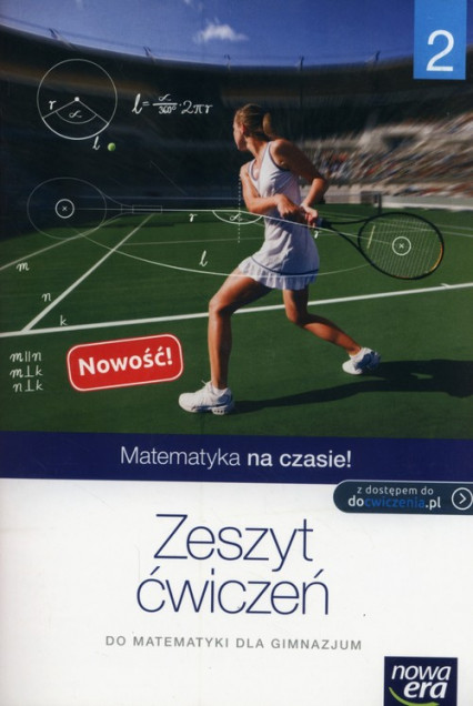 okładka Matematyka na czasie 2 Zeszyt ćwiczeń Gimnazjum książka | Elżbieta Jabłońska, Mędrzycka Maria