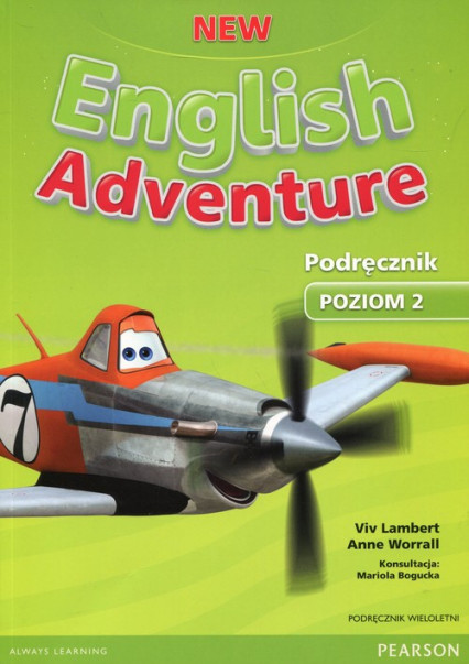 okładka New English Adventure 2 Podręcznik wieloletni + CD Poziom 2 książka