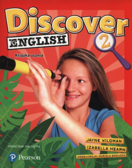 okładka Discover English 2 Podręcznik wieloletni + CD Szkoła podstawowa książka | Wildman Jayne, Izabella Hearn