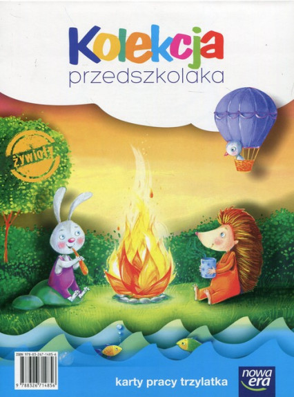 okładka Kolekcja przedszkolaka Karty pracy trzylatka Przedszkole książka