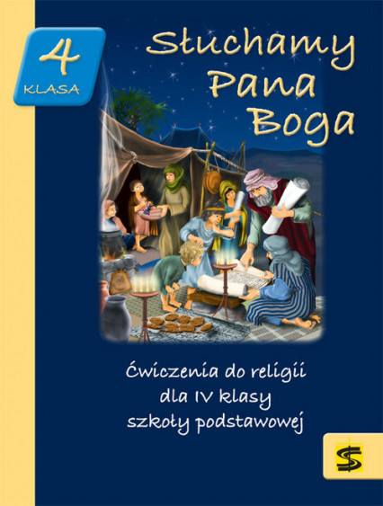 okładka Słuchamy Pana Boga 4 Ćwiczenia do religii Szkoła podstawowa książka