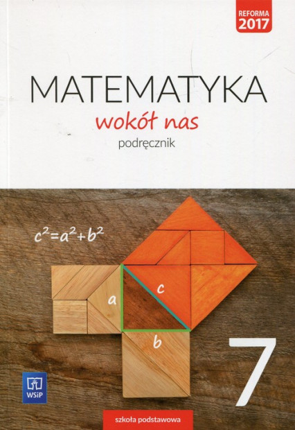 okładka Matematyka wokół nas 7 Podręcznik Szkoła podstawowa książka | Anna Drążek, Ewa Duvnjak, Ewa Kokiernak-Jurkiewicz
