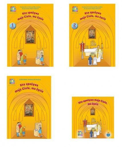 okładka Kto spożywa moje ciało ma życie Religia 3 Podręcznik Część 1/2 Domownik z płytą CD Szkoła podstawowa książka | RobertRafał Szewczyk, Aneta Frączak, Danuta Kwiatkowska