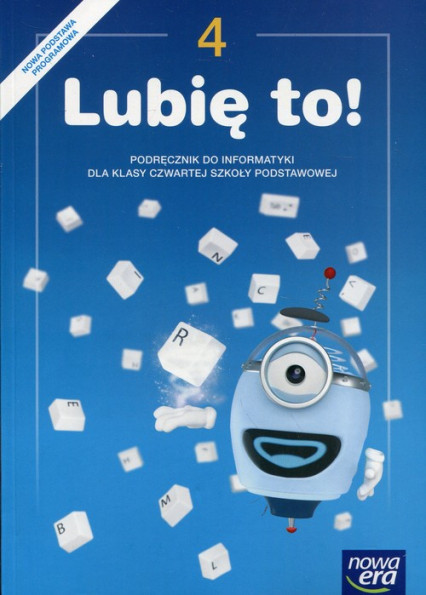 okładka Informatyka Lubię to! 4 Podręcznik Szkoła podstawowa książka | Kęska Michał