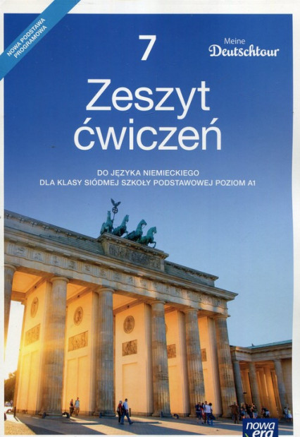 okładka Meine Deutschtour Język niemiecki 7 Ćwiczenia Poziom A1 Szkoła podstawowa książka | Małgorzata Kosacka