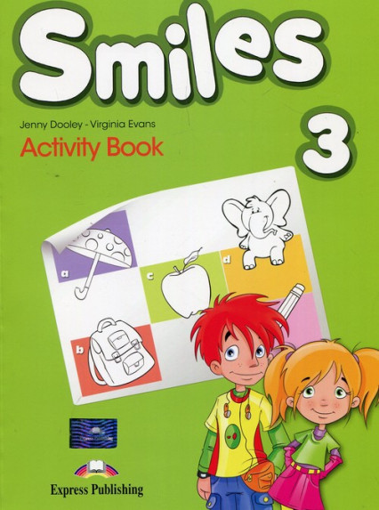 okładka Smiles 3 Activity Book Szkoła podstawowa książka | Jenny Dooley, Virginia Evans