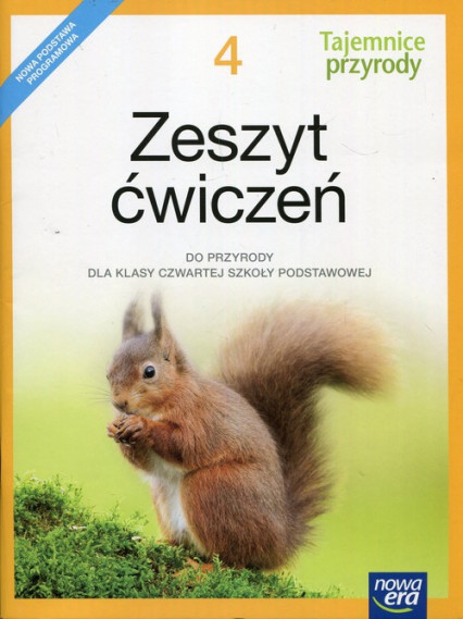 okładka Tajemnice przyrody 4 Zeszyt ćwiczeń Szkoła podstawowa książka | Jolanta Golanko, Urszula Moździerz, Joanna Stawarz