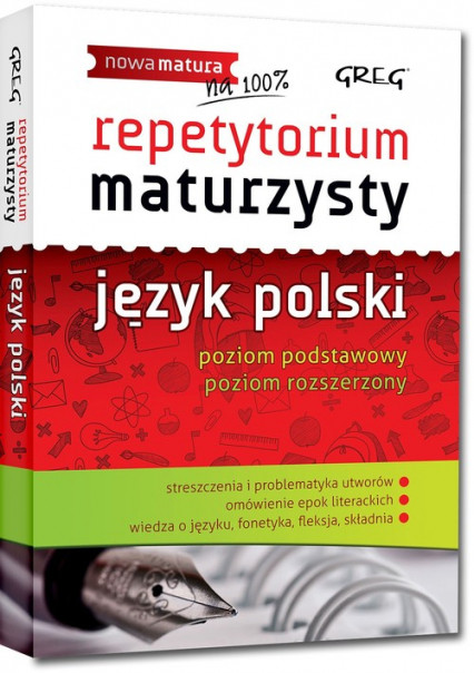 okładka Repetytorium maturzysty język polski poziom podstawowy poziom rozszerzony książka | Monika Borkowska, Katarzyna Ćwiękała, Katarzyna Duda-Kaptur