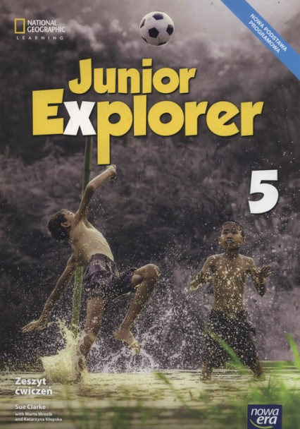 okładka Junior Explorer 5 Zeszyt ćwiczeń Szkoła podstawowa książka | Sue Clarke, Marta Mrozik, Katarzyna Kłopska