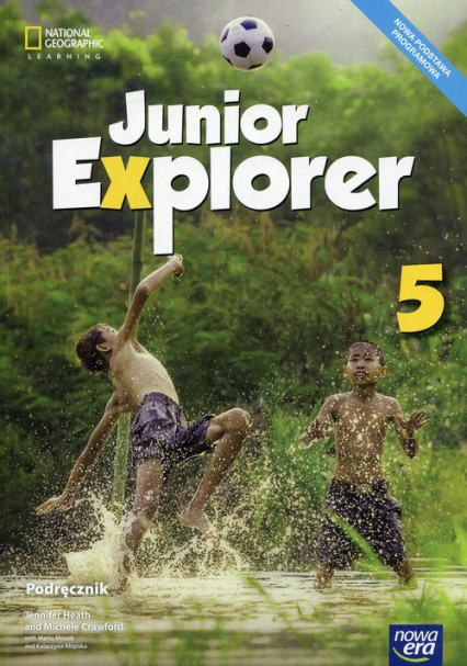 okładka Junior Explorer 5 Język angielski Podręcznik Szkoła podstawowa książka