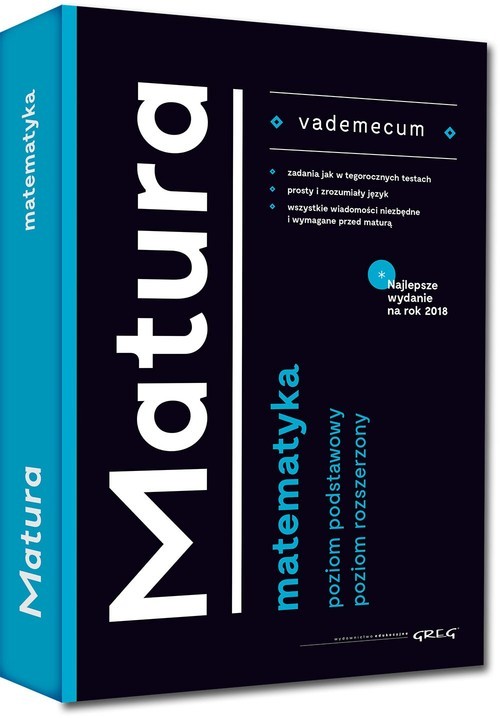 okładka Vademecum matura Matematyka książka | Robert Całka, Ewa Gałęska