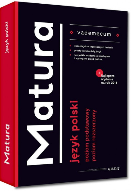 okładka Vademecum matura Język polski książka | Monika Borkowska, Katarzyna Ćwiękała
