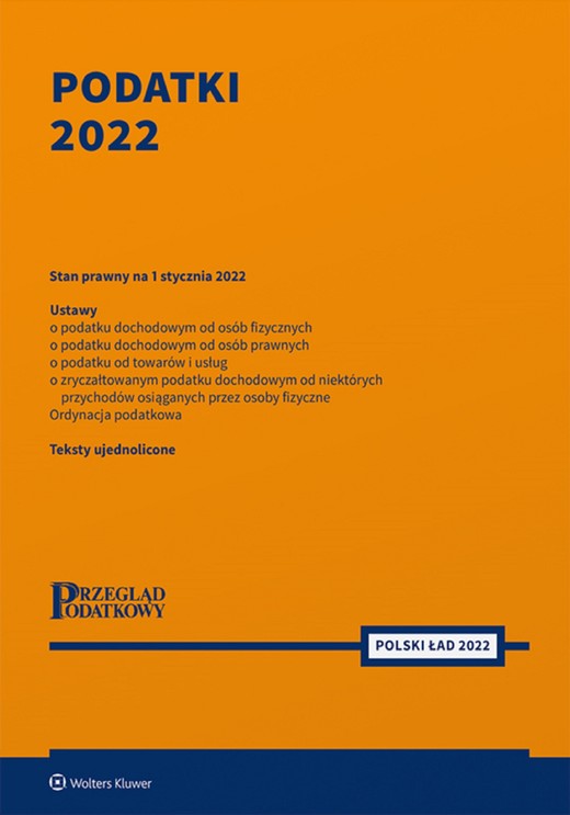 okładka Podatki 2022 (pdf) ebook | pdf | Opracowania Zbiorowe