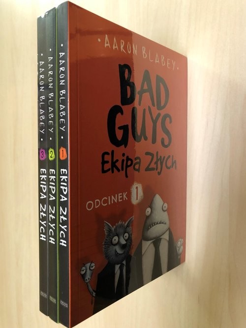 okładka Pakiet Bad Guys Ekipa Złych Tom 1-3 książka | Aaron Blabey