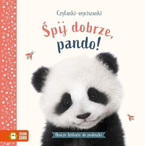 okładka Czytanki-wyciszanki Śpij dobrze pando książka | Amanda Wood