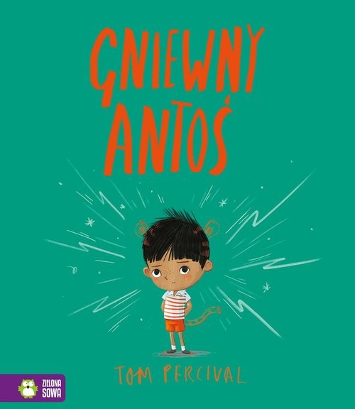 okładka Gniewny Antoś książka | Percival Tom