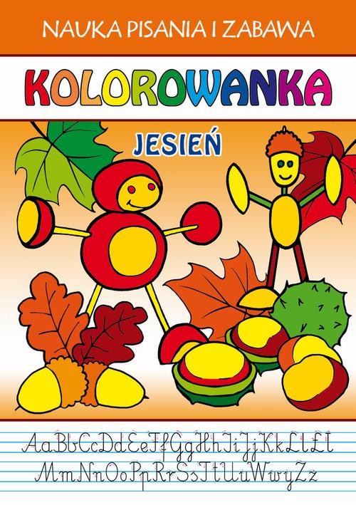 okładka Kolorowanka. Jesień. Nauka Pisania i Zabawa ebook | pdf | Beata Guzowska