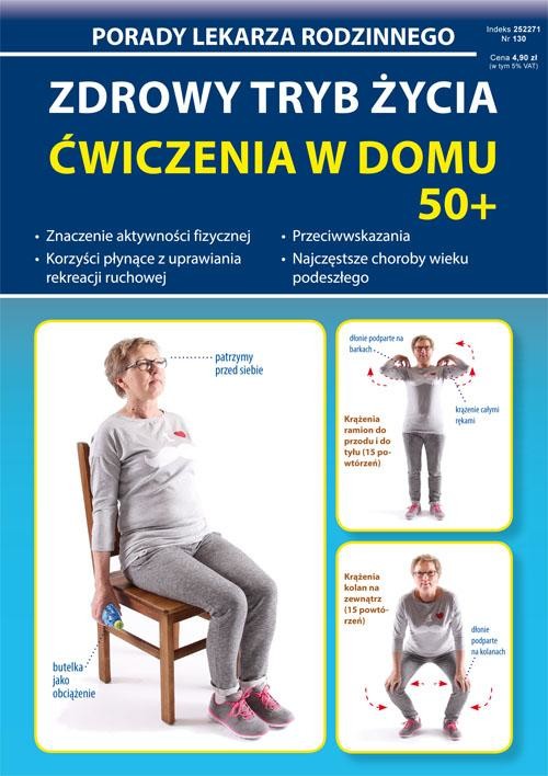 okładka Zdrowy tryb życia. Ćwiczenia w domu 50+ ebook | pdf | Emilia Chojnowska-Depczyńska