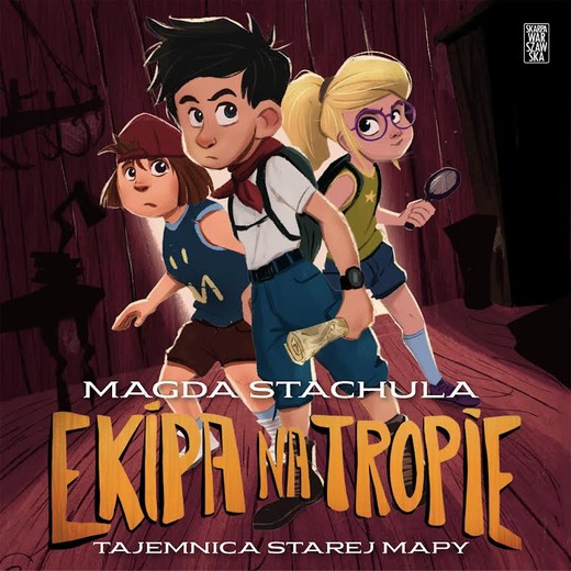 okładka Ekipa na tropie. Tajemnica starej mapy audiobook | MP3 | Magda Stachula