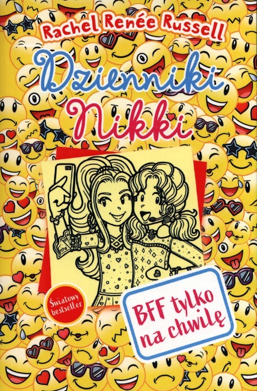 okładka Dzienniki Nikki BFF tylko na chwilę książka | RachelRene Russell