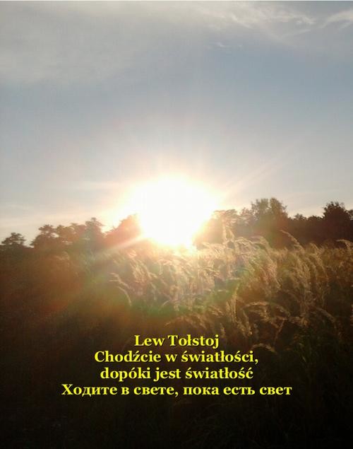okładka Chodźcie w światłości, dopóki jest światłość. Ходите в свете, пока есть свет ebook | epub, mobi | Lew Tołstoj