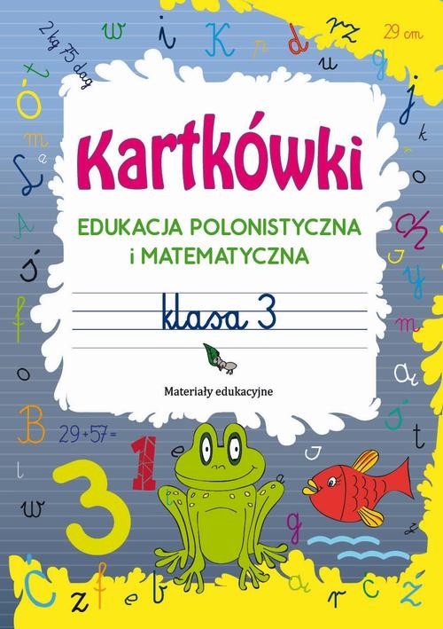 okładka Kartkówki. Edukacja polonistyczna i matematyczna. Klasa 3 ebook | pdf | Beata Guzowska