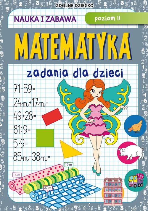 okładka Matematyka Zadania dla dzieci Poziom II ebook | pdf | Beata Guzowska
