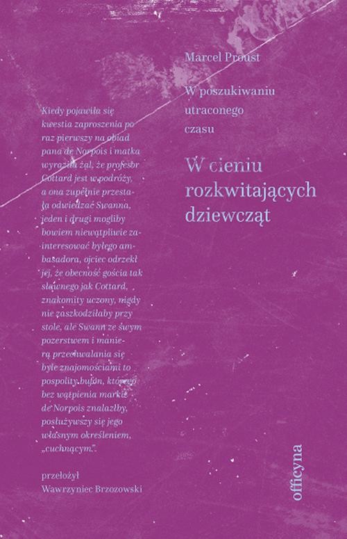 okładka W cieniu rozkwitających dziewcząt ebook | epub, mobi | Marcel Proust