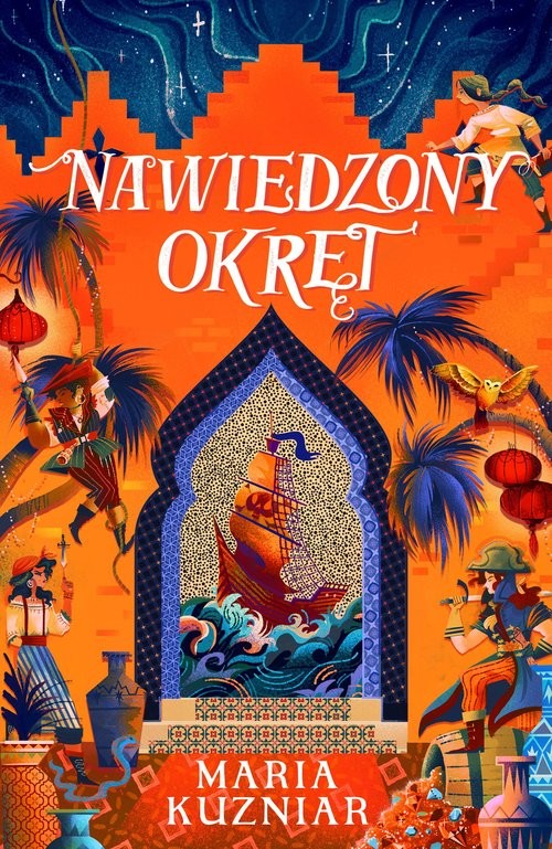okładka Nawiedzony Okręt książka | Maria Kuzniar