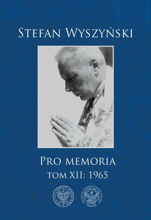okładka Pro memoria Tom 12 1965 książka | kard. Stefan Wyszyński