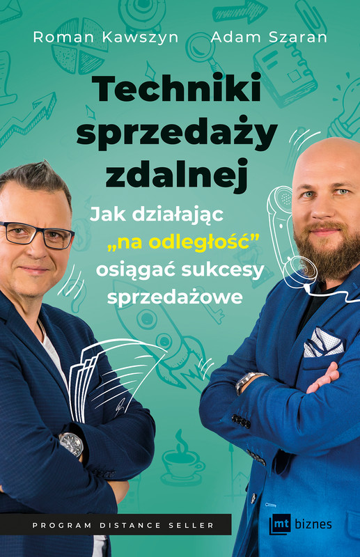 okładka Techniki sprzedaży zdalnej ebook | epub, mobi | Adam Szaran, Roman Kawszyn
