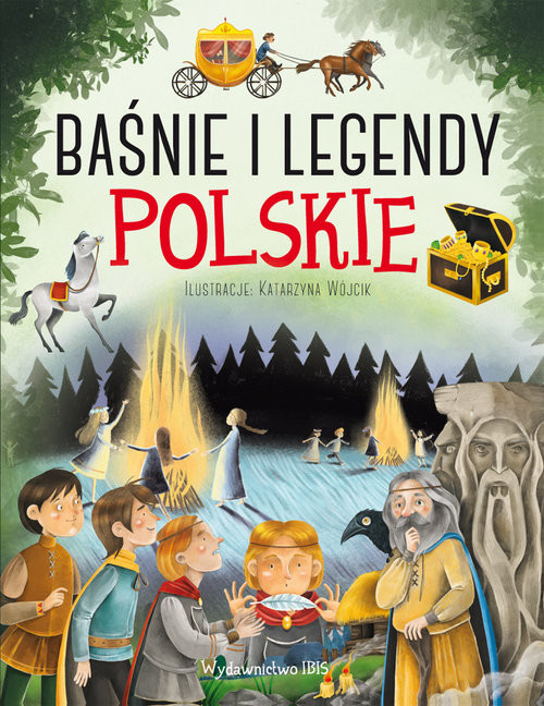okładka Baśnie i legendy polskie książka | Mariola Jarocka, Agnieszka Nożyńska-Demianiuk