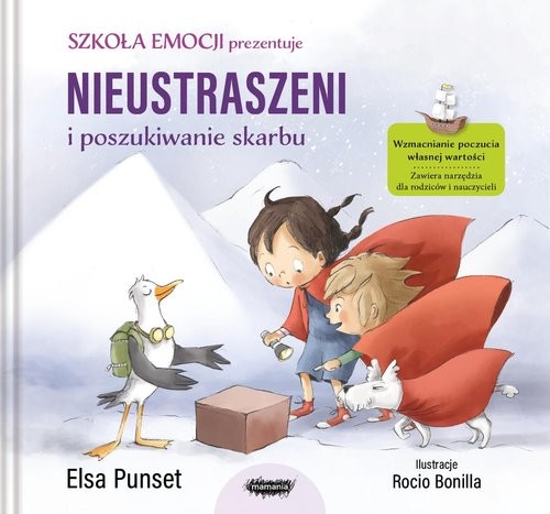 okładka Nieustraszeni i poszukiwanie skarbu książka | Elsa Punset
