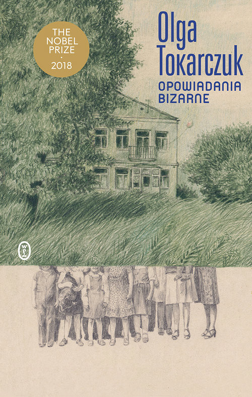 okładka Opowiadania bizarne Wielkie Litery książka | Olga Tokarczuk