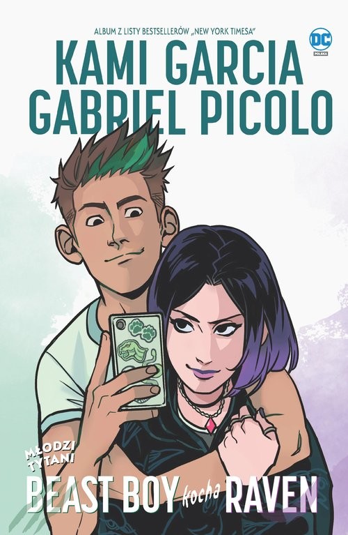 okładka Młodzi Tytani Beast Boy kocha Raven książka
